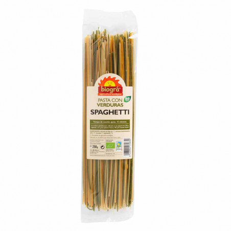 Spagueti tricolor bio 250gr so