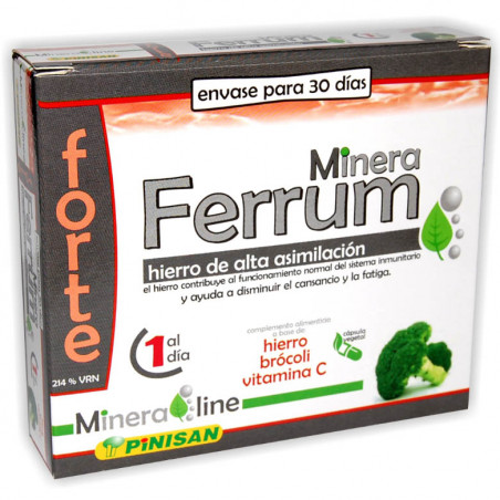 Minera ferrum forte 30cp pinis