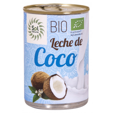 Leche coco 400ml bio sol natural