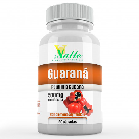 Guarana 500mg 90cap el valle