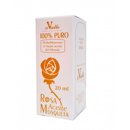 Aceite rosa mosq 20ml el valle