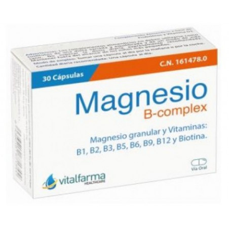 Magnesio b complex 30cap vitalfarma