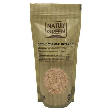 Arroz basmati int. 500gr bio s/g naturgreen