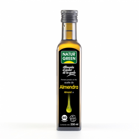 Aceite almendras bio 250ml naturgreen