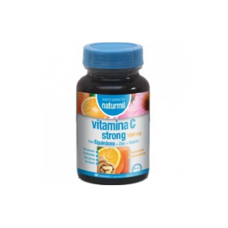 Vitamina c strong 1000mg+equi.zinc y selenio dietm