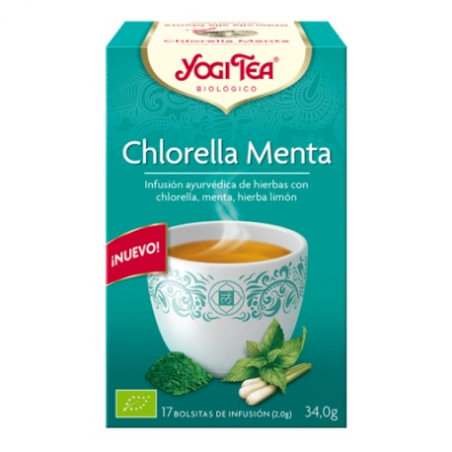 Yogi chlorella menta 17bst.