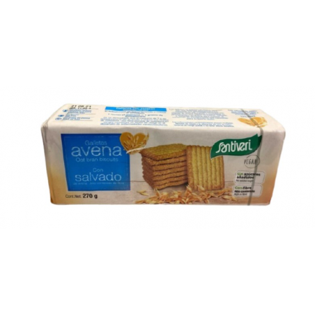 Galletas salvado avena 1p 270gr santiveri