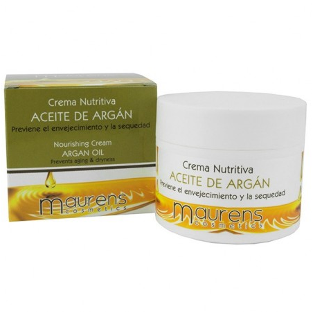 Crema nutritiva aceite argan 125ml maurens