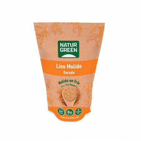 Lino dorado molido 225gr bio s/g naturgreen