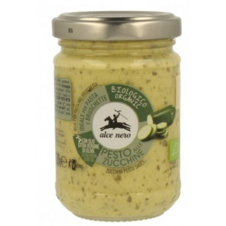 Pesto de calabacin 130gr bio alce nero