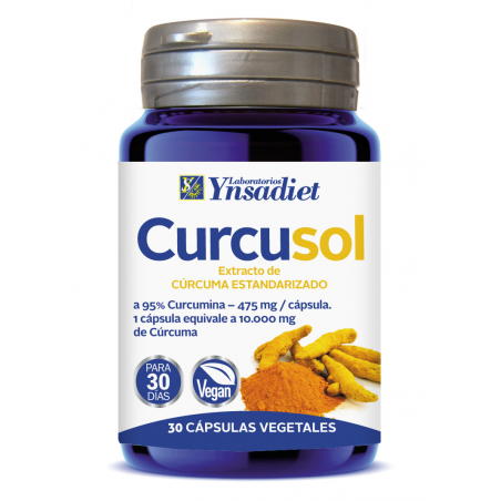 Curcuma (curcusol) 30caps ynsadiet