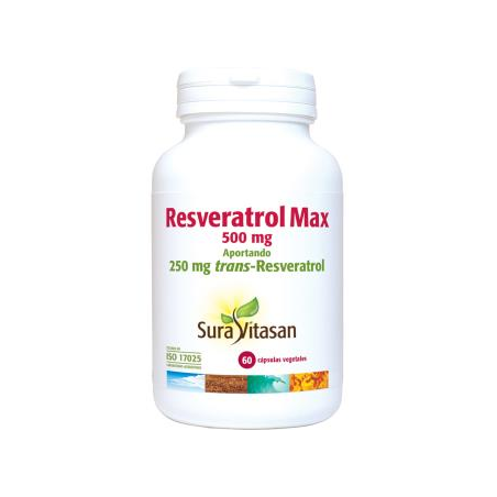 Resveratrol max 500mg 60cap sura vitasan