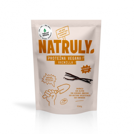 Natruly proteina vegana vainilla 350gr. alnatur