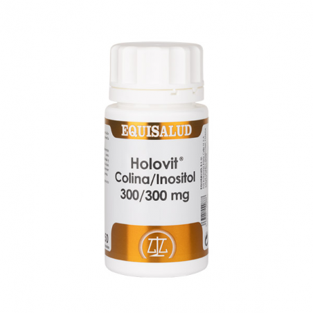 Holovit colina inositol 300/300mg 50cp equisalud