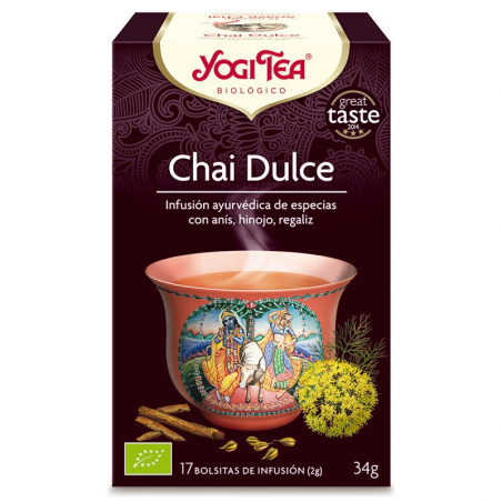 Yogi chai dulce 17-f bio