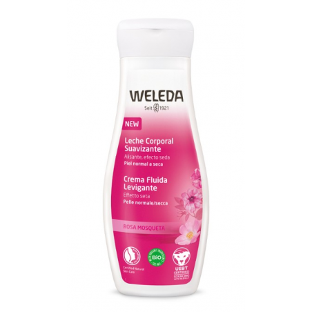 Leche corporal rosa mosqueta 200ml weleda