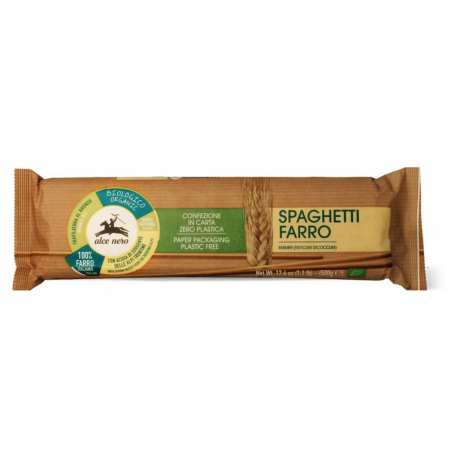 Espaguetis espelta 500g bio alce nero