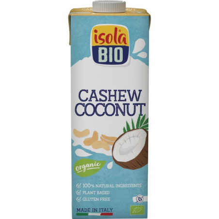 Bebida anacardo coco isola bio 1l