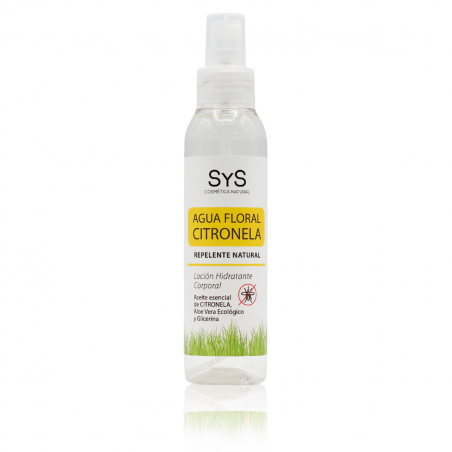 Agua floral citronela spray 125ml sys