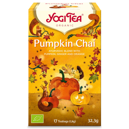 Yogi pumpkin chai especial halloween 17f