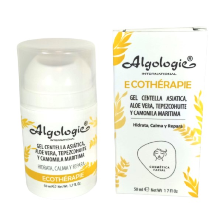 Gel centella hidratante facial 50ml algologie