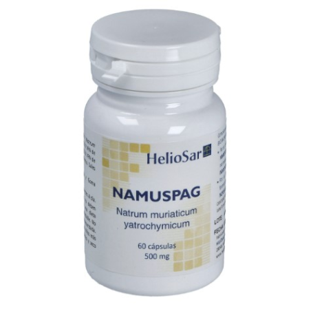 Namuspag natrum muriaticum 60cap. 500mg heliosar