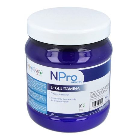 Npro mibiota l-glutamina 300gr. actibios