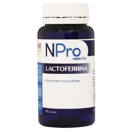 Npro mibiota lactoferrina 60cap