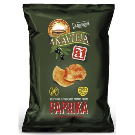 Patatas fritas sabor paprika 100g añavieja