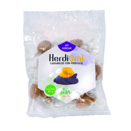 Herdioral caramelos propoleo 50g herdibel