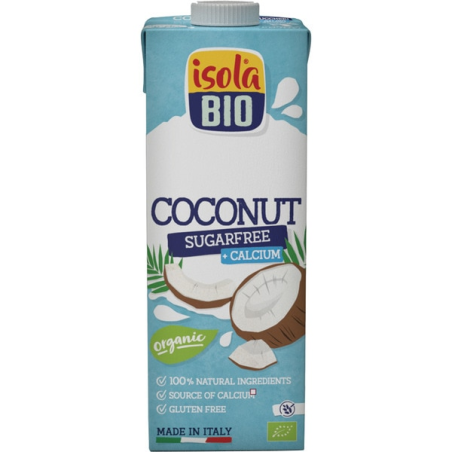 Bebida coco+calcio s/a 1l bio isola