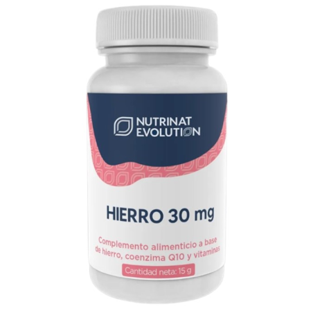 Hierro 30mg 30cap nutrinat evolution