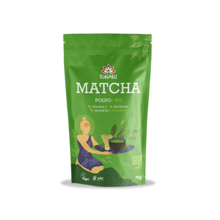 Iswari matcha polvo bio 70g