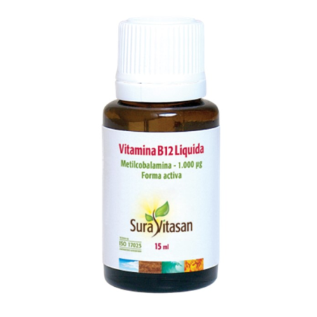 Vitamina b12 metilcobalamina 15ml sura vitasan