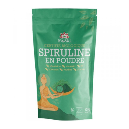 Iswari spirulina polvo bio 125g