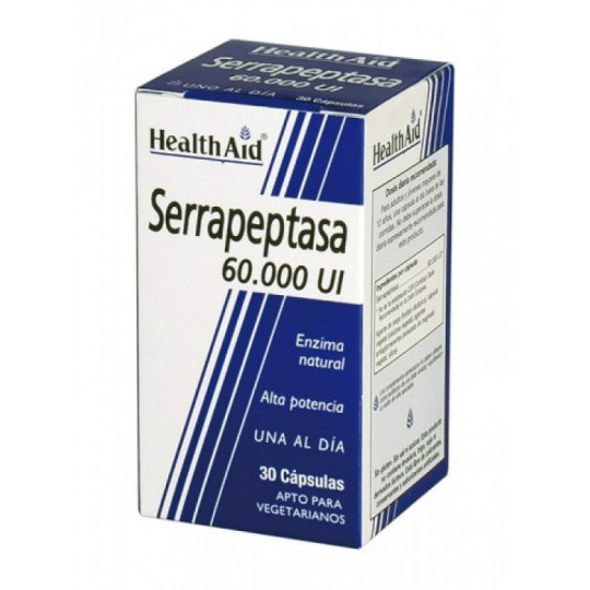 Serrapeptase 60.000 Ui 30caps Health Aid