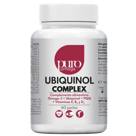 Ubiquinol complex 60 perlas puro omega beps