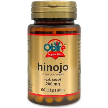 Hinojo extracto seco 200mg obire 60cap