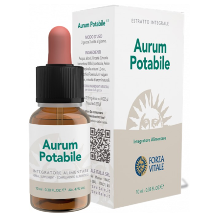 Aurum potabile 10ml forza vita