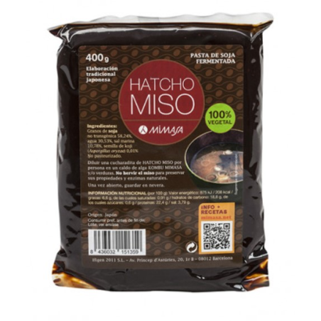 Hatcho miso 400gr. mimasa