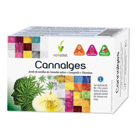 Cannalges 30capsulas blandas  novadiet