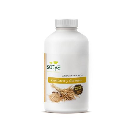 Levadura+germen 550 comprimidos sotya