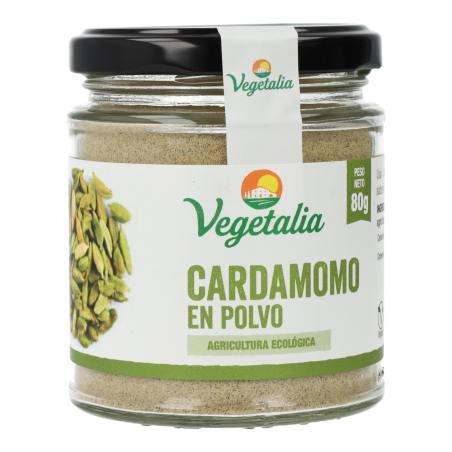 Cardamomo en polvo 80gr vegetalia