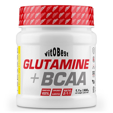 Glutamina+bcaa 200gcola zero vitobest