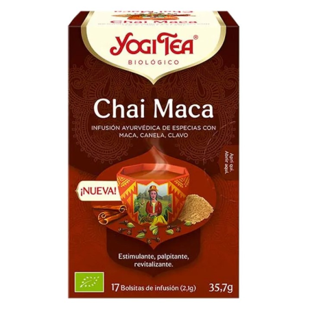 Yogi chai maca 17 filtros bio