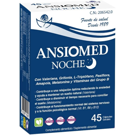 Ansiomed noche bioserum 45cap