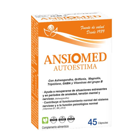 Ansiomed autoestima bioserum 45cap