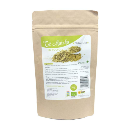 Te matcha polvo dreamfoods 70g