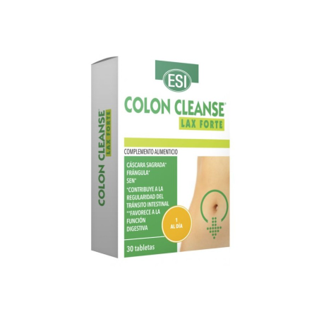 Colon cleanse lax forte 30tab 850mg verde esi