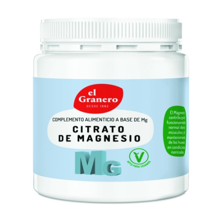 Magnesio citrato polvo 250g el granero